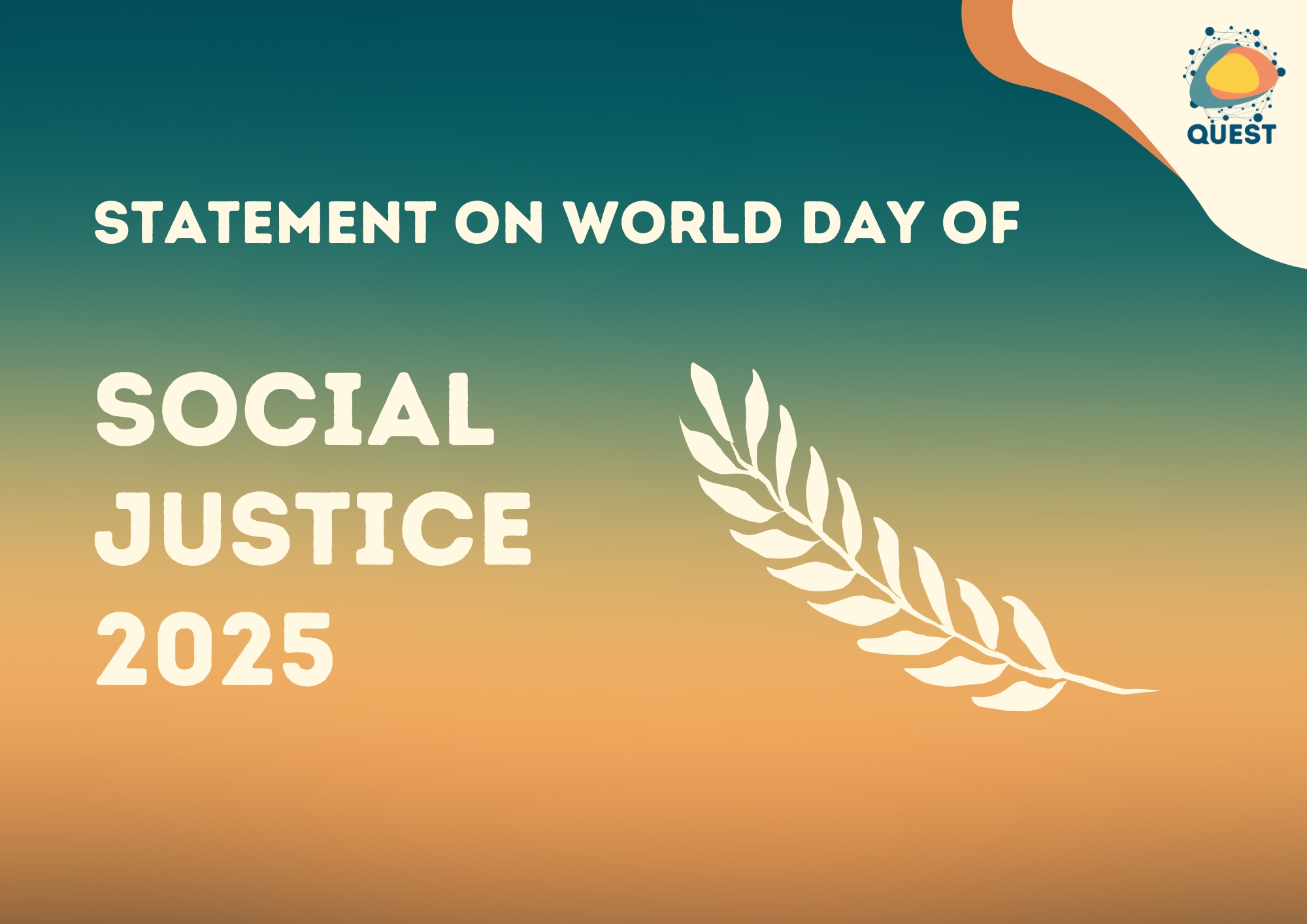 Statement on World Day of Social Justice 2025 - Quality Education for ...