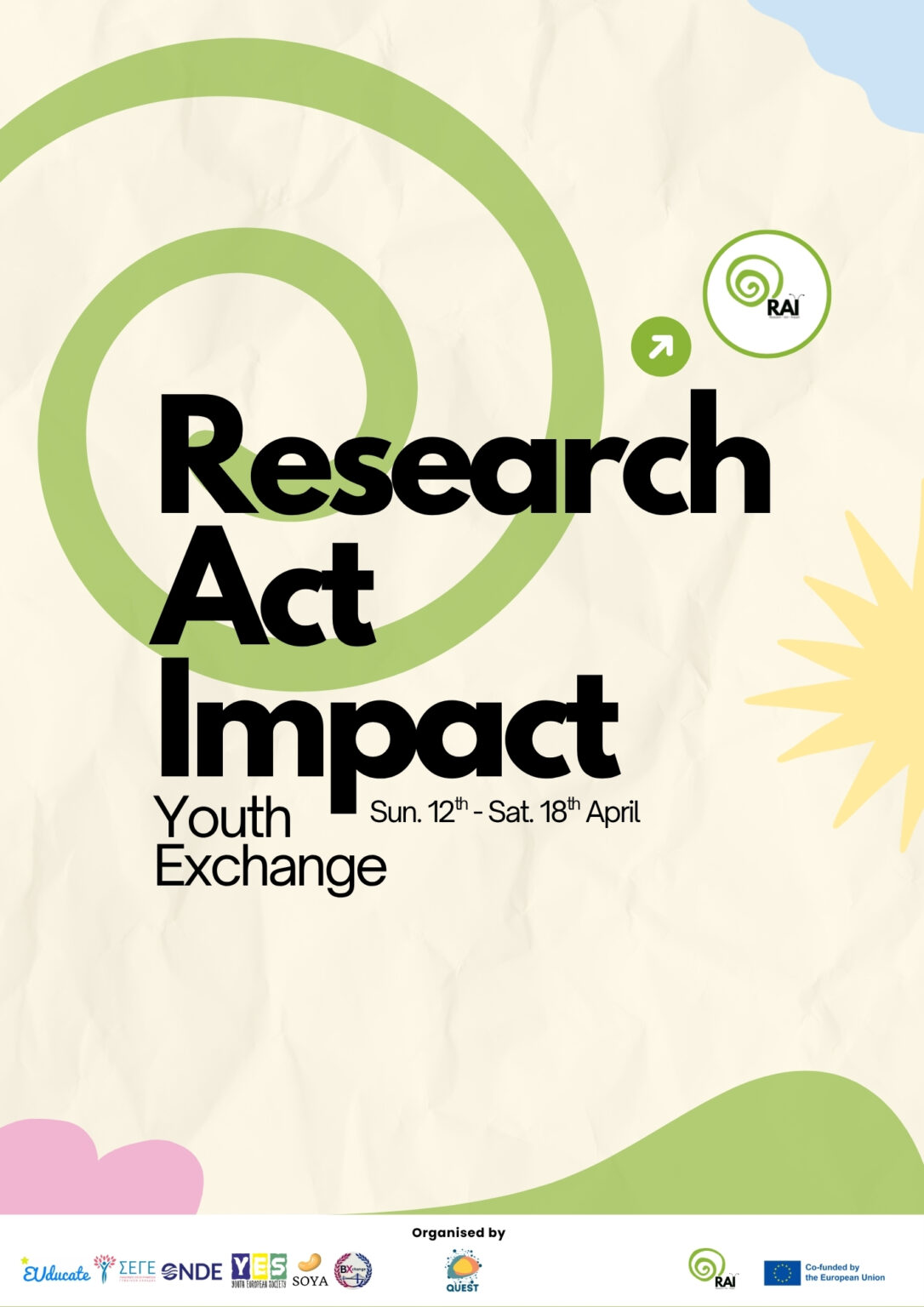 Reserach, Act, Impact Youth Exchange Agenda