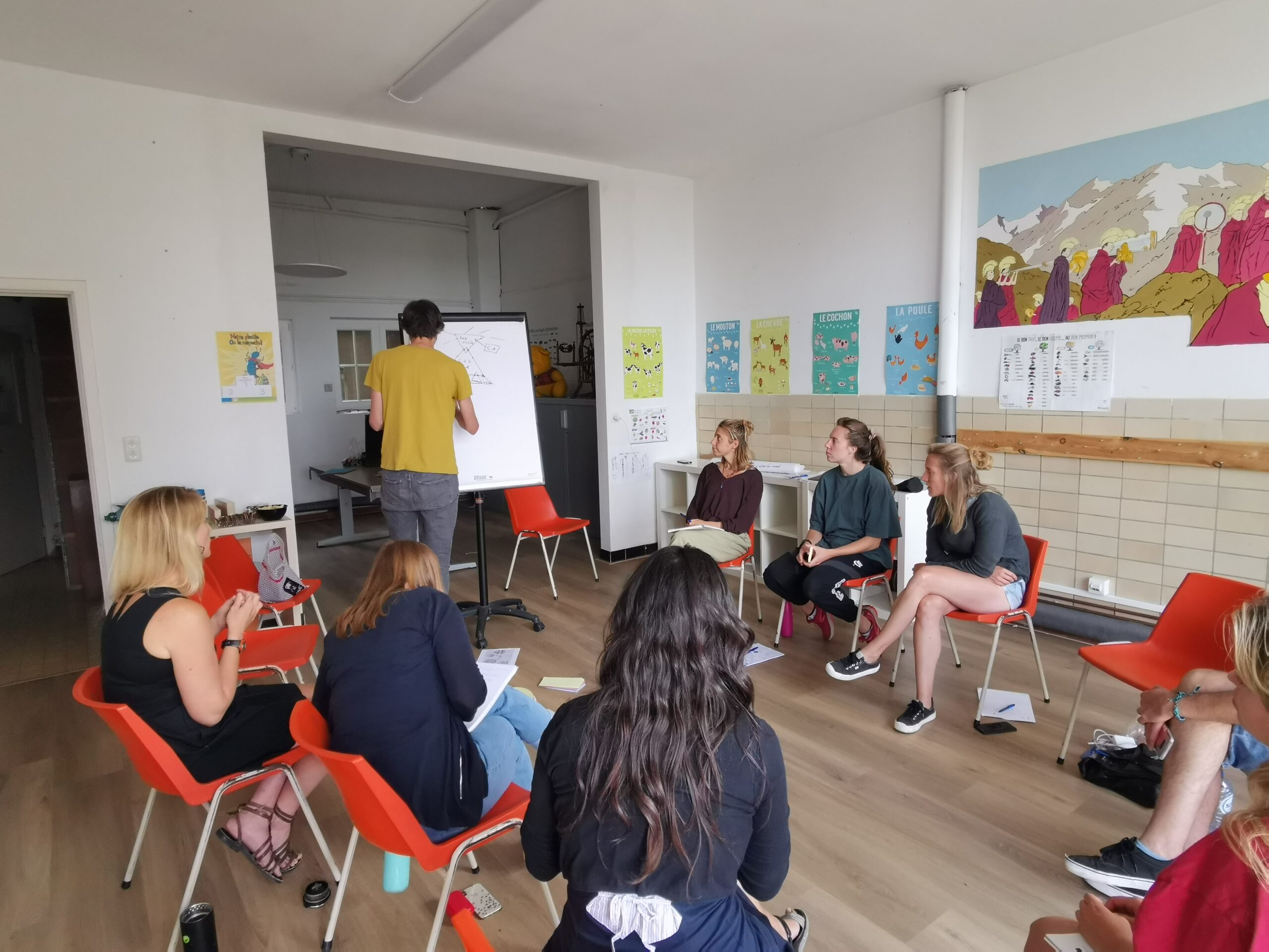 Teacher training session